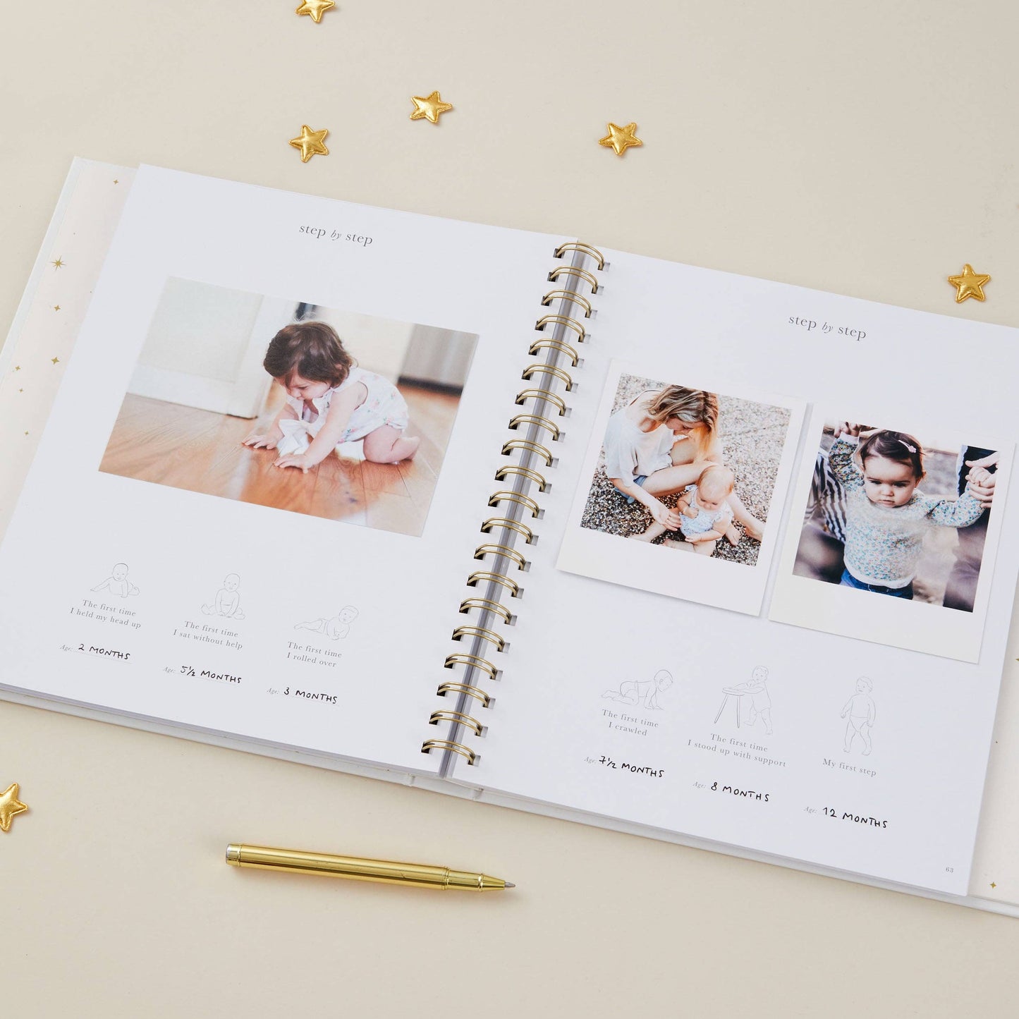 My Baby Book - Pearl (Cloth)