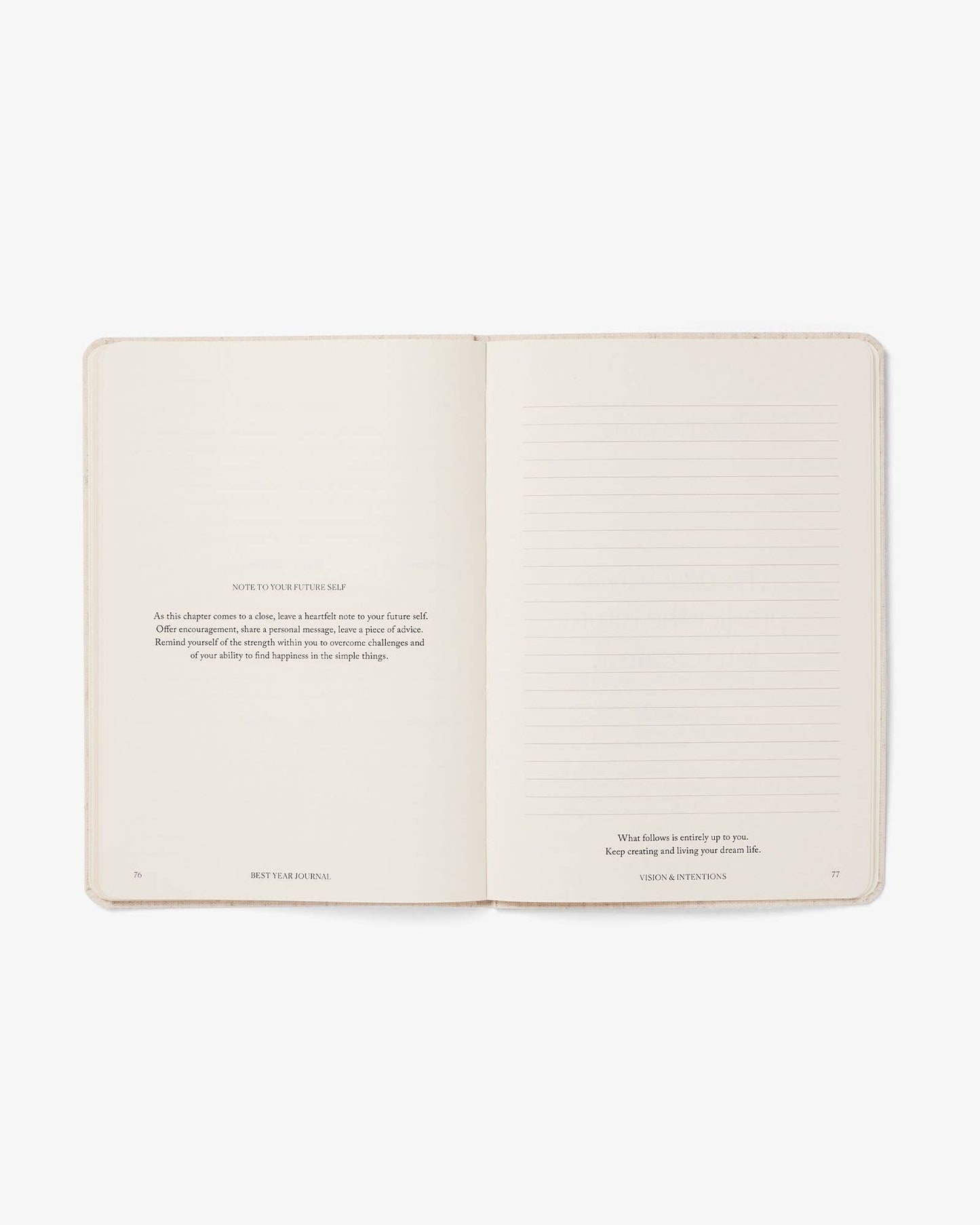 Best Year Journal Essential Oat, Simple express format