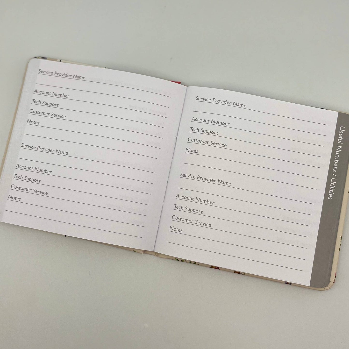 The Botanist Collection Password Book