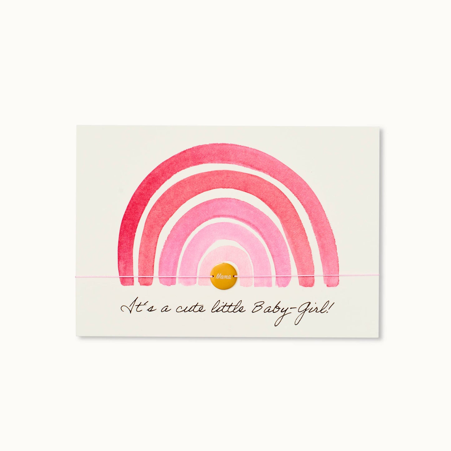 Bracelet Card: Rainbow Girl