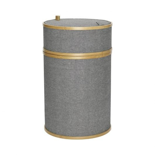 Ease Laundry Basket - Grey/Natral