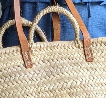Straw Basket L
