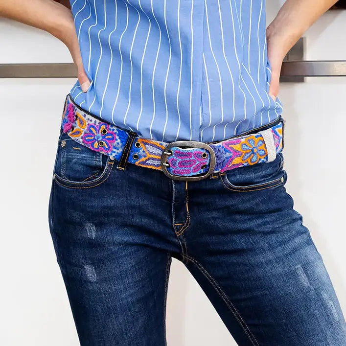 Peruvian Belt Florcita Vivid