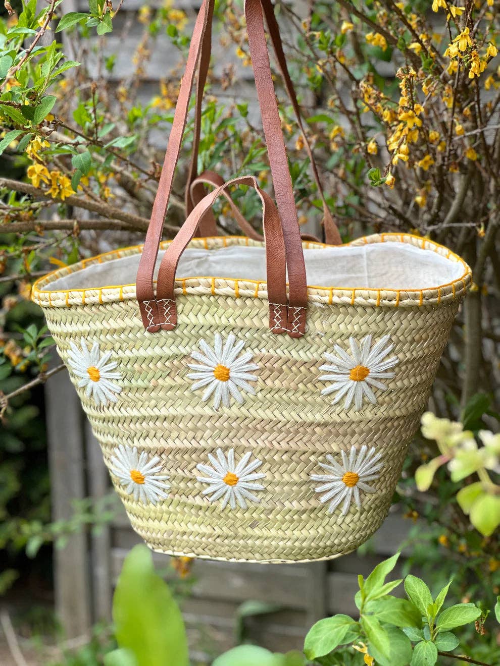 Straw Bag - Daisy L