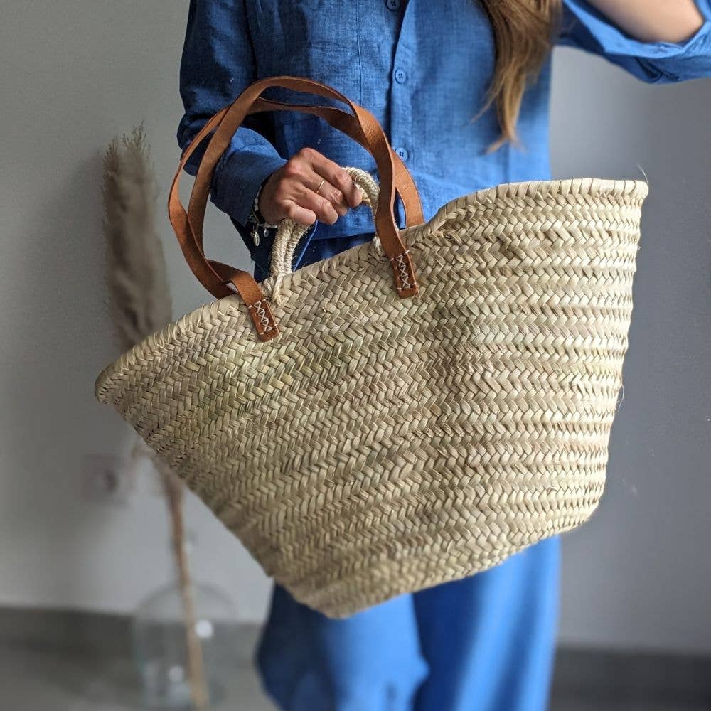 Straw Basket L