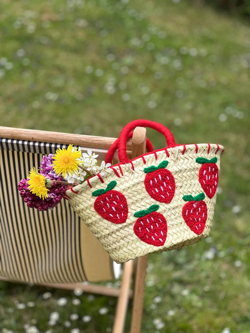 Straw Bag – Stwrawberries S