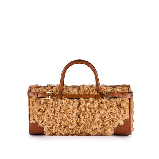 Handbag Colette Curly - Cammello