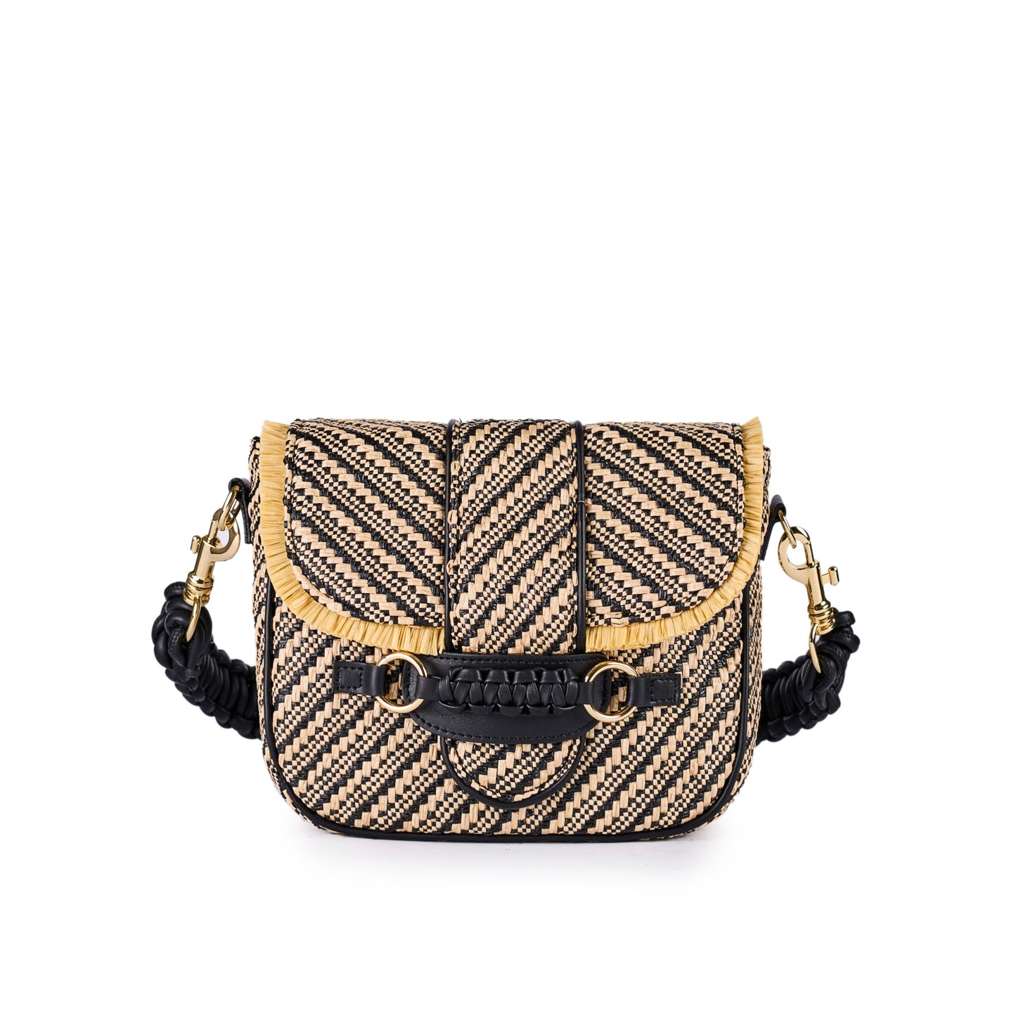 Handbag Margot Cross - Beige/Black