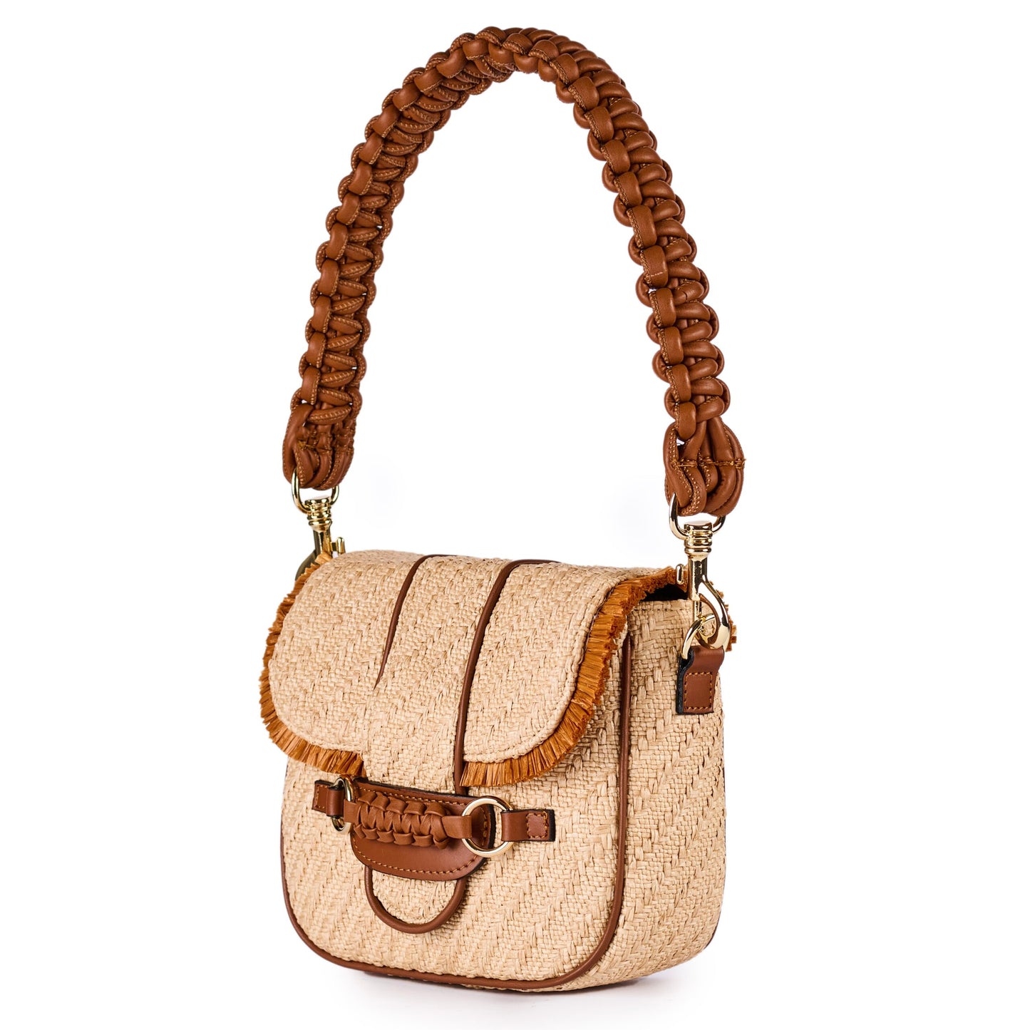 Handbag Margot Cross - Beige/Brown