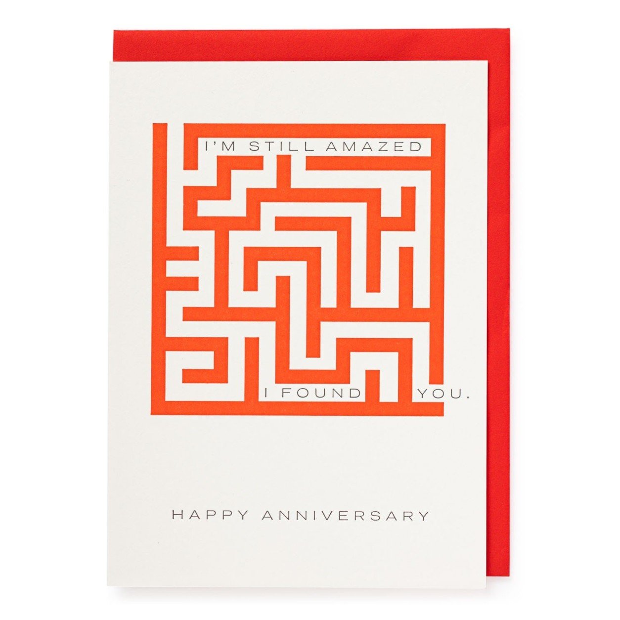 Amazed Anniversary Card