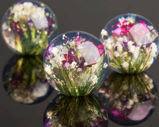 Mixed Flora Paperweight