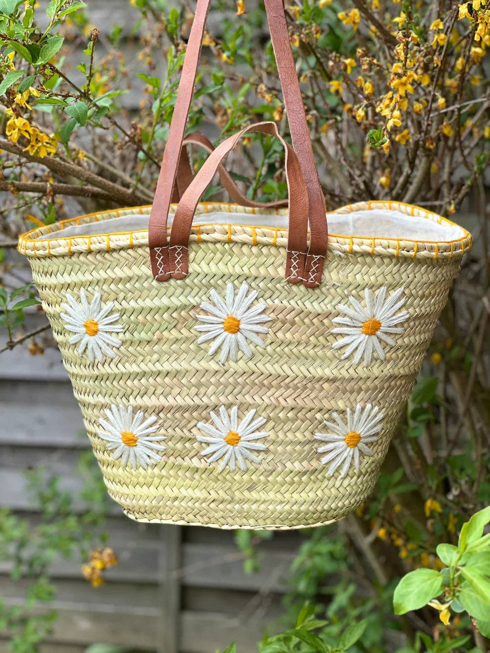 Straw Bag - Daisy L