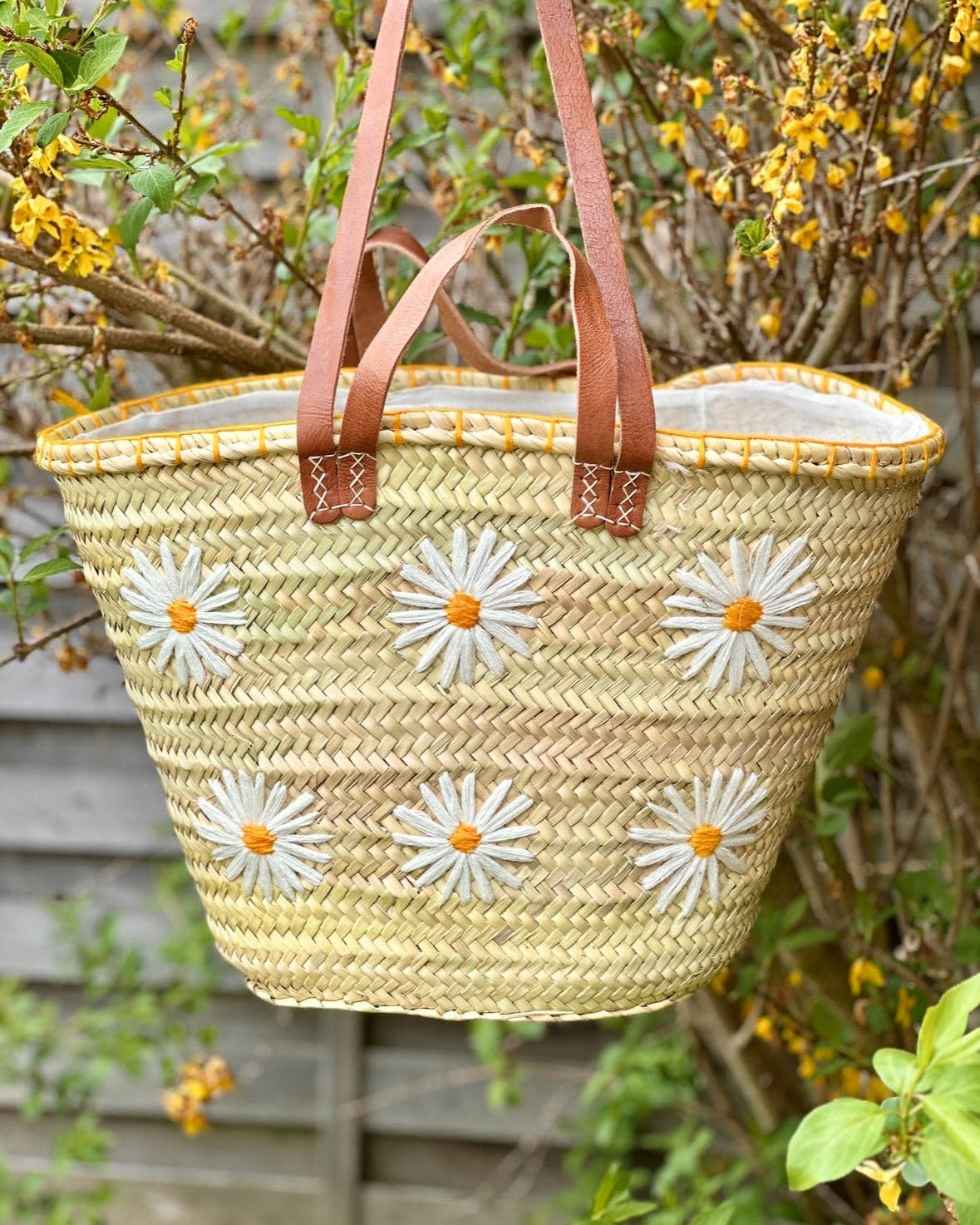 Straw Bag - Daisy L