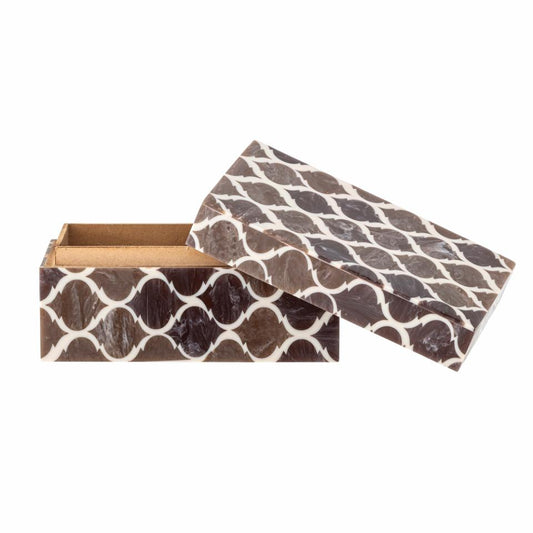 Kino Box With Lid - Brown