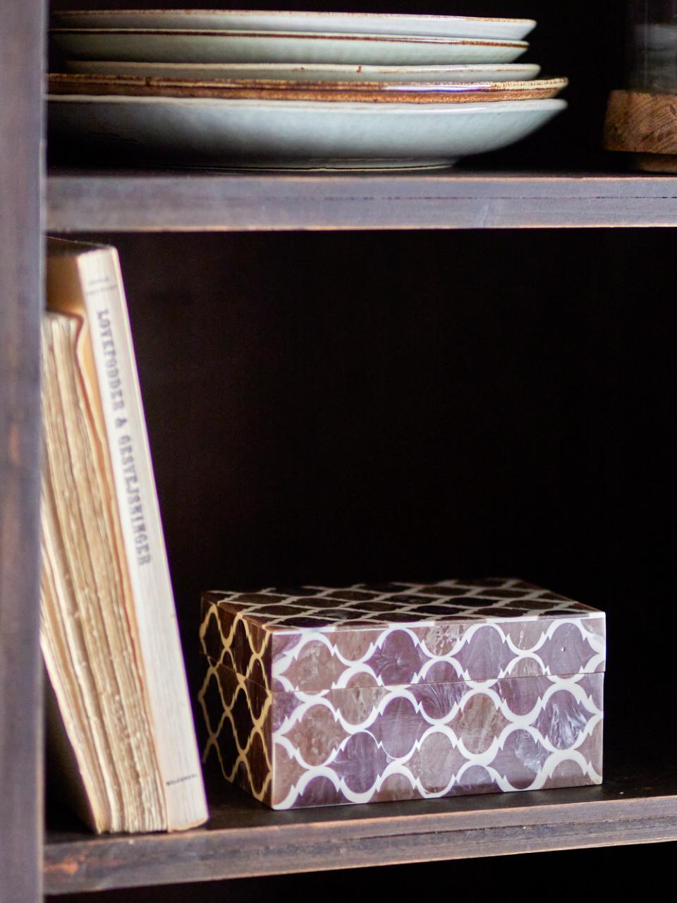 Kino Box With Lid - Brown