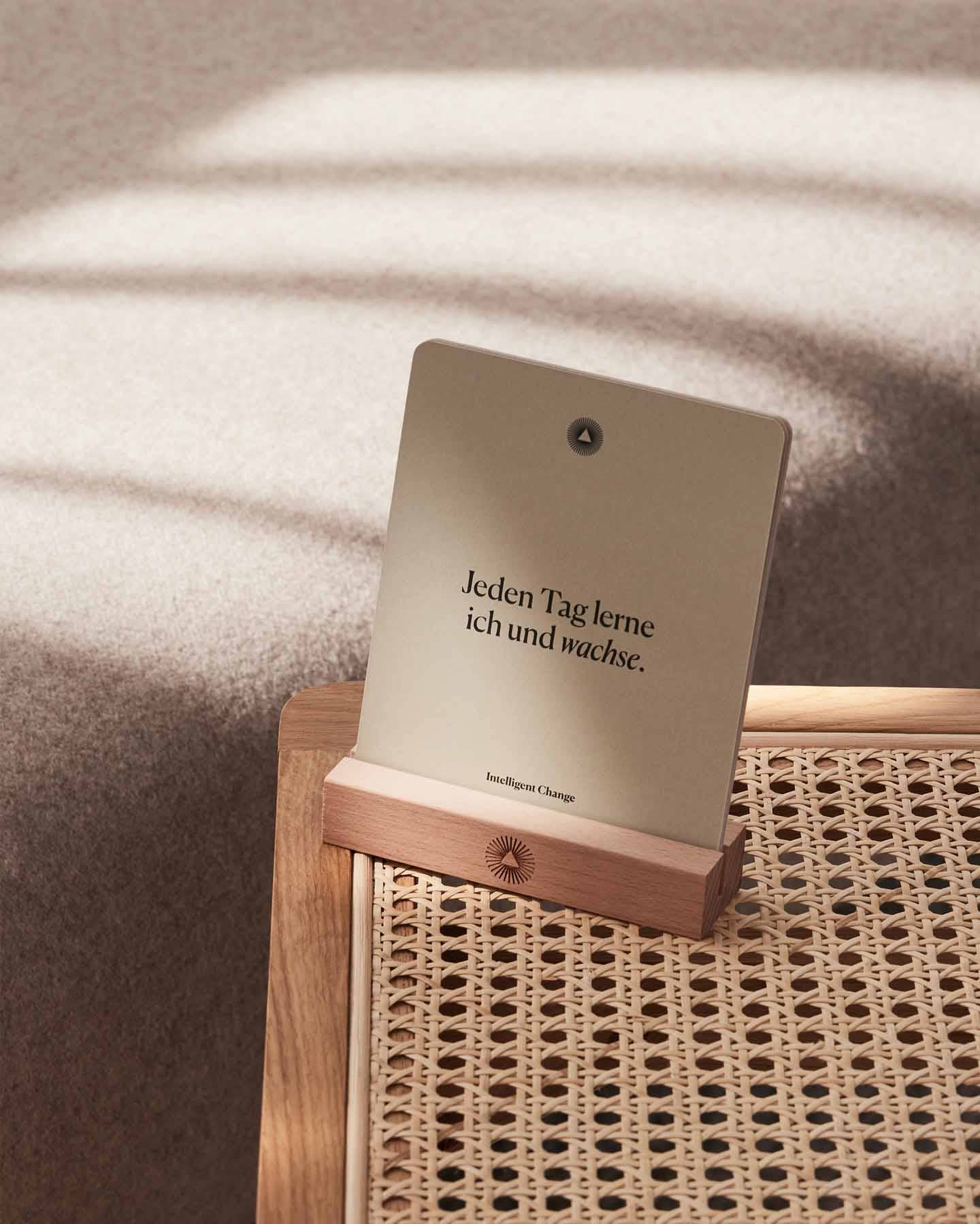 Mindful Affirmations German Edition, Display Cards Gift