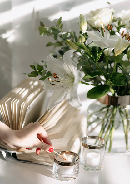 Windlight Molly Glass/Candle Holder Small