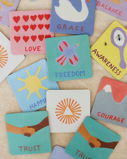 Mindful Memory Game for Kids, Matching Pairs and Words