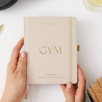 My Daily Gym Planner - Sand
