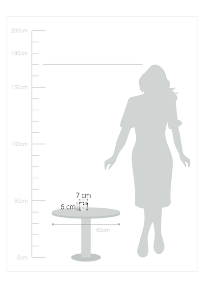 Windlight Molly Glass/Candle Holder Small