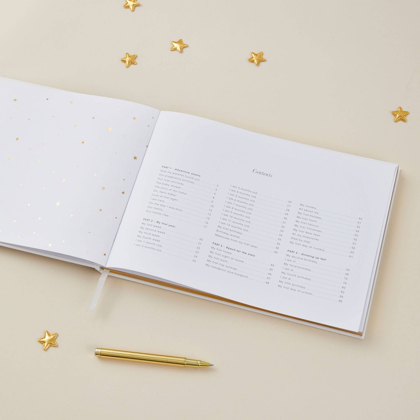 Baby Memory Book - Safari