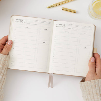 My Daily Gym Planner - Sand