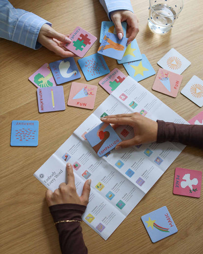 Mindful Memory Game for Kids, Matching Pairs and Words