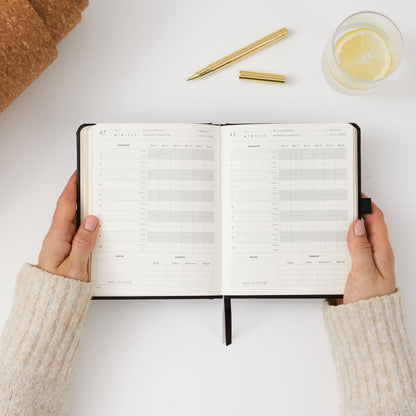 My Daily Gym Planner - Black