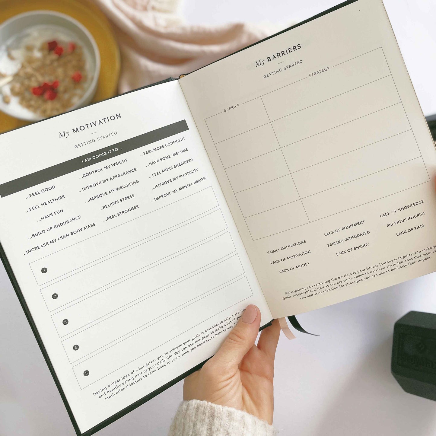 My Daily Fitness planner -  Workout and Meal Planner