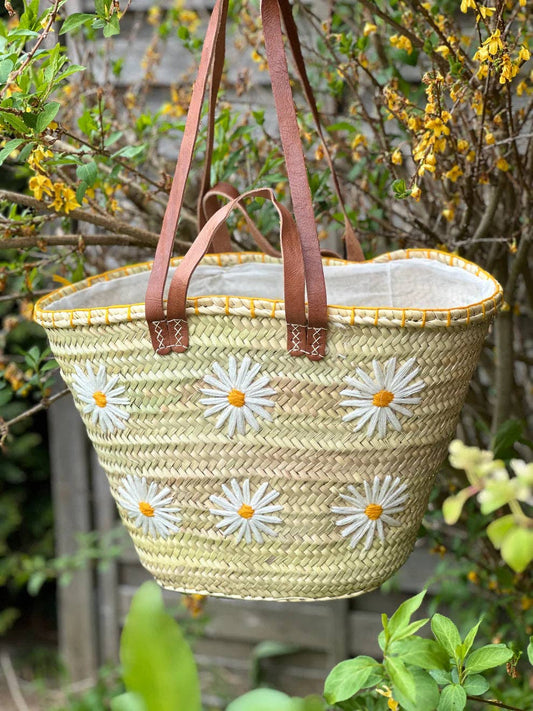 Straw Bag - Daisy L