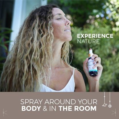 Crystal infused Aura Smudge Mist  Pure Love 100ml