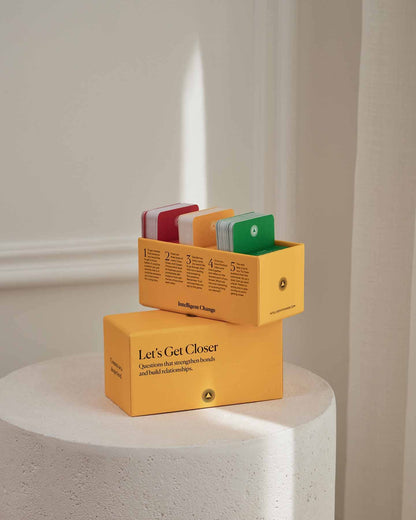 Let's Get Closer Question Card Game - Bonding Conversation Starter