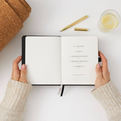 My Daily Gym Planner - Black