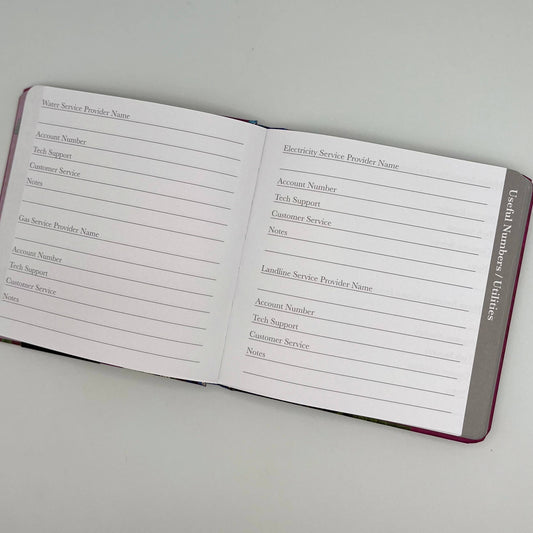 The Botanist Collection Password Book