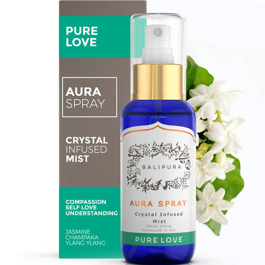 Crystal infused Aura Smudge Mist  Pure Love 100ml
