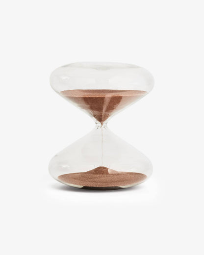 Mindful Focus Hourglass 30 Minutes, Glass Sand Timer