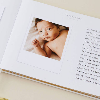 Baby Memory Book - Safari