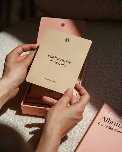 Mindful Affirmations Love & Relationships, Display Cards