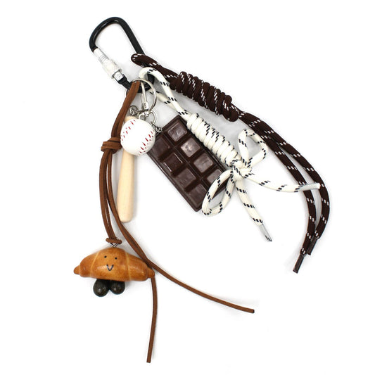 Bag Charm - CHOCOLATE