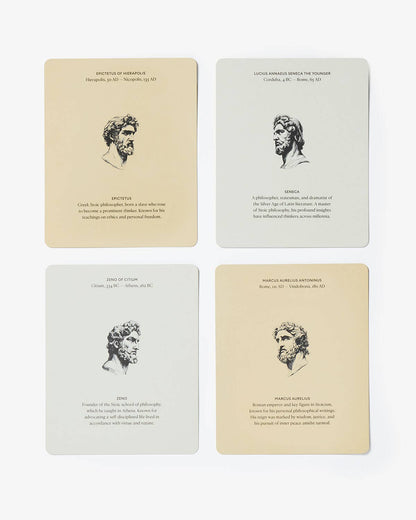Stoic Reminders Quote Cards - Inspiration, Wisdom, History