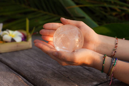 Dainty 2mm Crystal Gemstone Bracelet w Gold for 7 Chakras