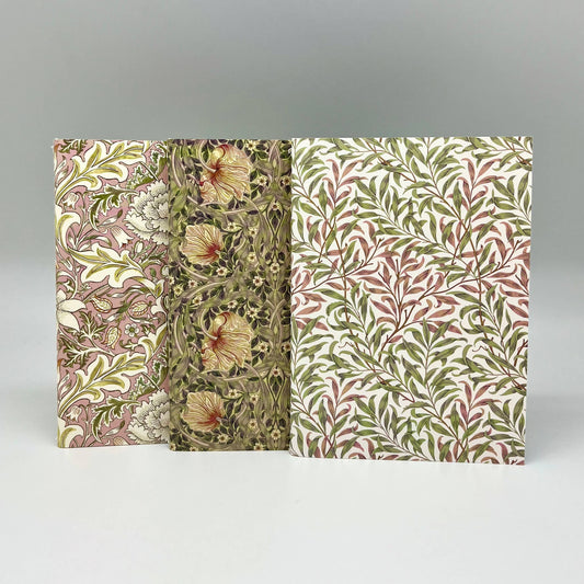 Set of 3 A6 notebooks - Morris & Co. Despina