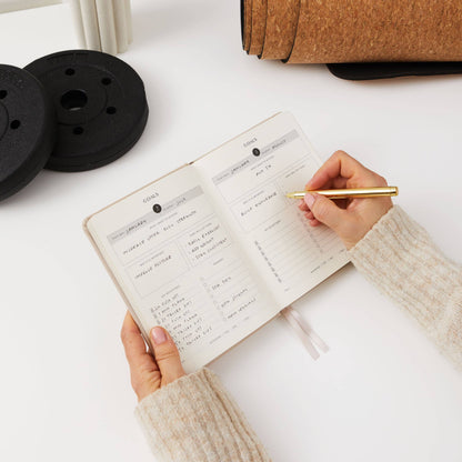 My Daily Gym Planner - Sand