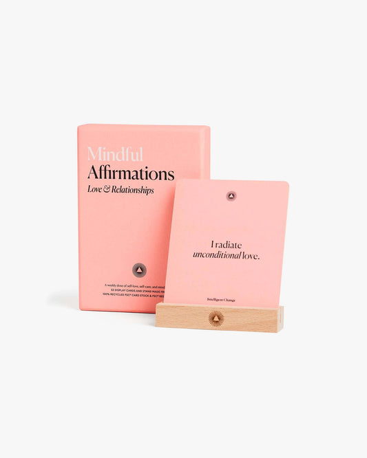 Mindful Affirmations Love & Relationships, Display Cards