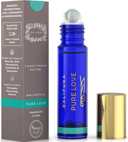 Crystal roller ball Aura Roll On Pure Love holistic
