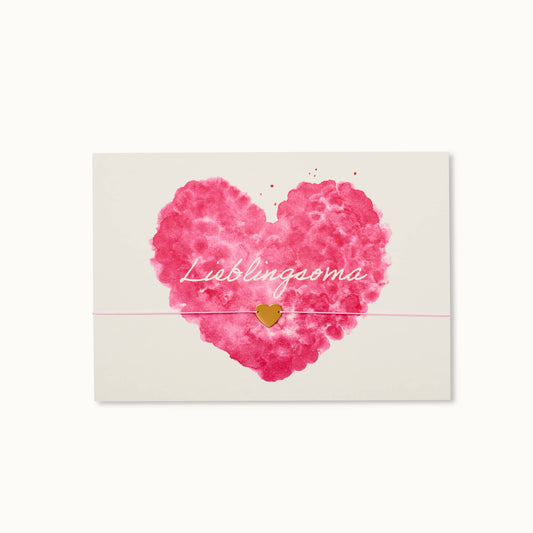 Bracelet Card: Lieblingsoma