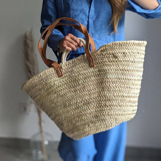 Straw Basket L