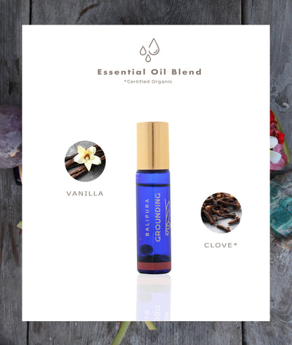 Crystal Roller Ball Elixir Aura Roll On for Grounding
