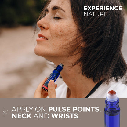 Crystal Roller Ball Elixir Aura Roll On for Grounding