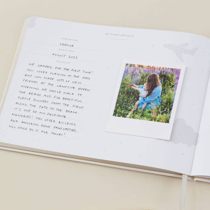 Baby Memory Book - Safari